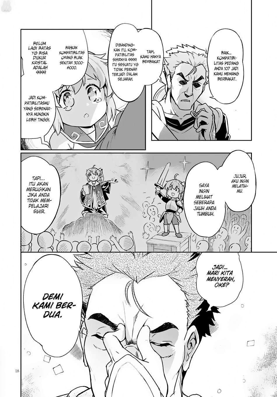 Kenshi wo Mezashite Nyuugaku shita no ni Mahou Tekisei 9999 nan desu kedo!? chapter 4